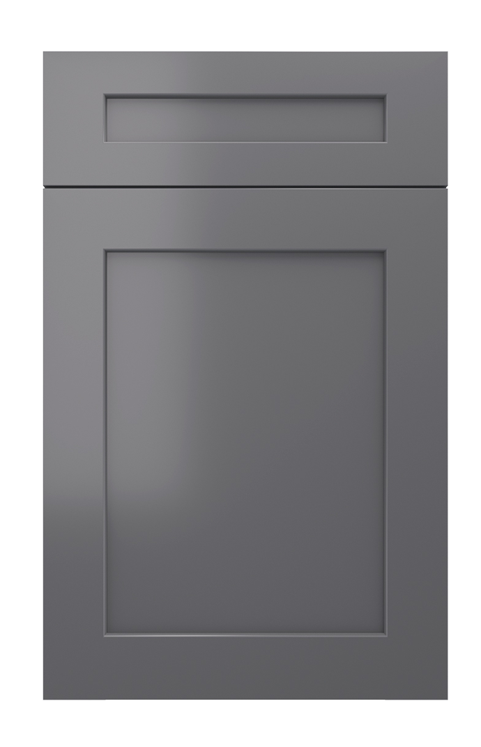 Gray Single Shaker GSS Kitchen Oppein