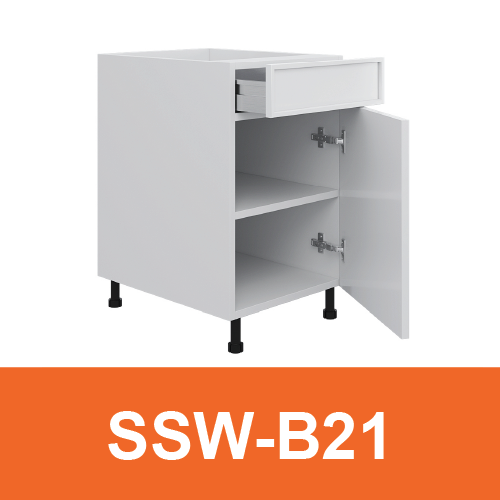 Base Cabinet (1 Drawer + 1 Door)