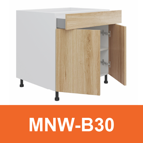Base Cabinet (1 Drawer + 2 Door)