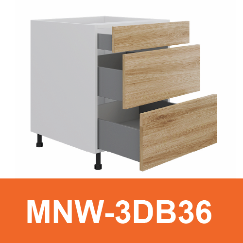 3 Drawers Base Cabinet