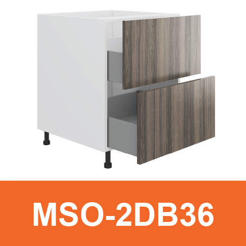 2 Drawer Base Cabinet
