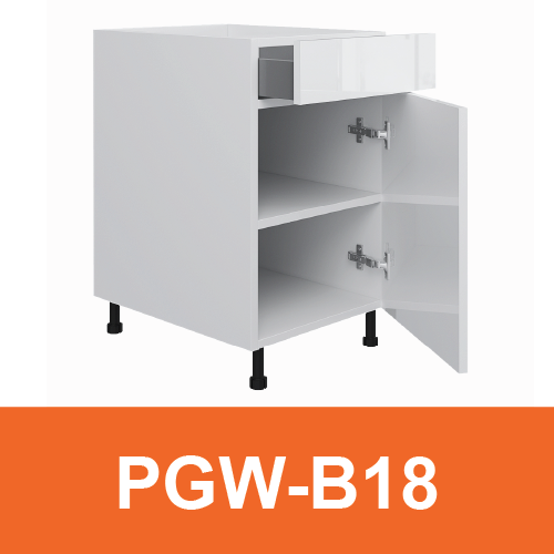 Base Cabinet (1 Drawer + 1 Door)