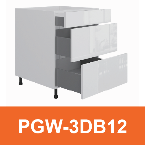 3 Drawer Base Cabinet