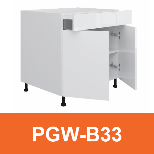 Base Cabinet (1 Drawer + 2 Door)