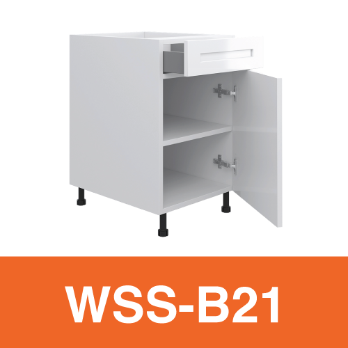 [PLY-WSS-B21] Base Cabinet (1 Drawer + 1 Door)