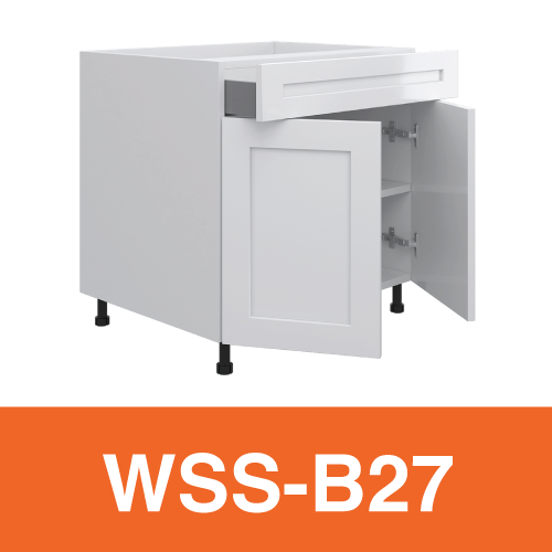 [PLY-WSS-B27] Base Cabinet (1 Drawer + 2 Door)