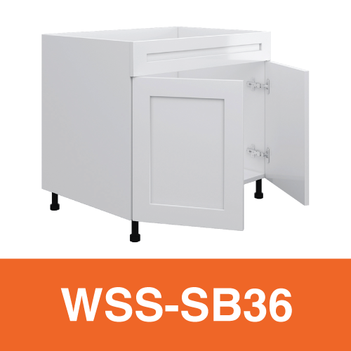 [PLY-WSS-SB36] Sink Base Cabinet (1 FK Drawer + 2 Door)