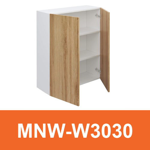 [PLY-MNW-W3030] Wall Cabinet 2 Door