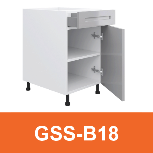 [PLY-GSS-B18] Base Cabinet (1 Drawer + 1 Door)