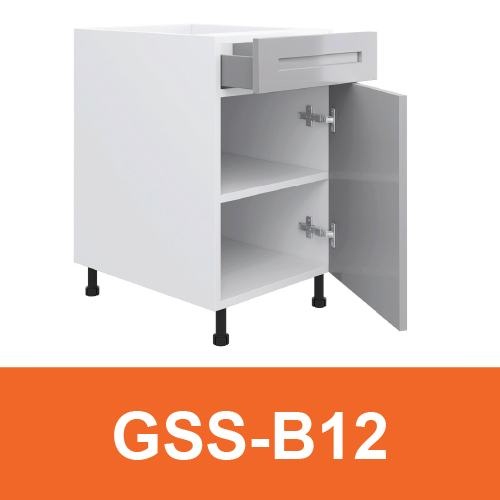[PLY-GSS-B12] Base Cabinet (1 Drawer + 1 Door)