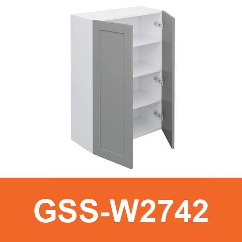 [PLY-GSS-W2742] Wall Cabinet 2 Full Door