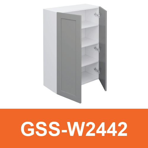 [PLY-GSS-W2442] Wall Cabinet 2 Full Door