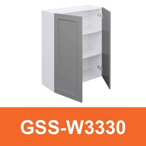 [PLY-GSS-W3330] Wall Cabinet 2 Door