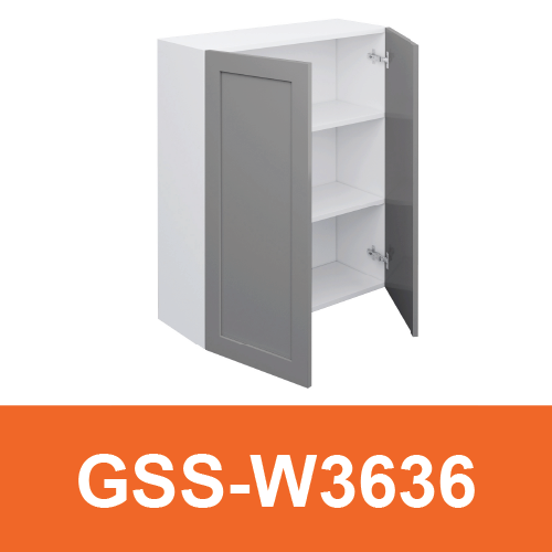 [PLY-GSS-W3636] Wall Cabinet 2 Door