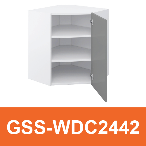 [PLY-GSS-WDC2442] Wall Diagonal Cabinet