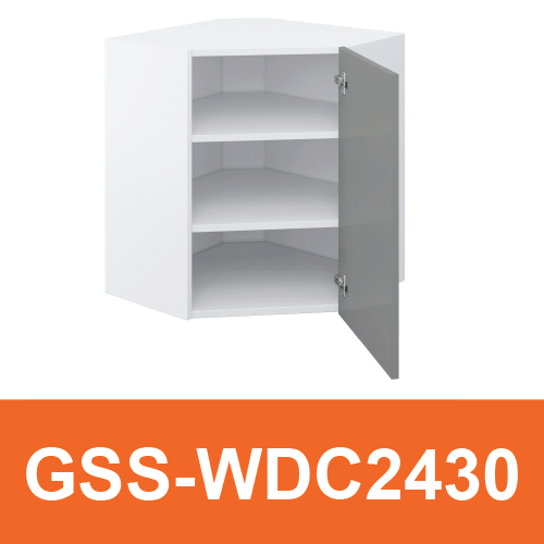 [PLY-GSS-WDC2430] Wall Diagonal Cabinet