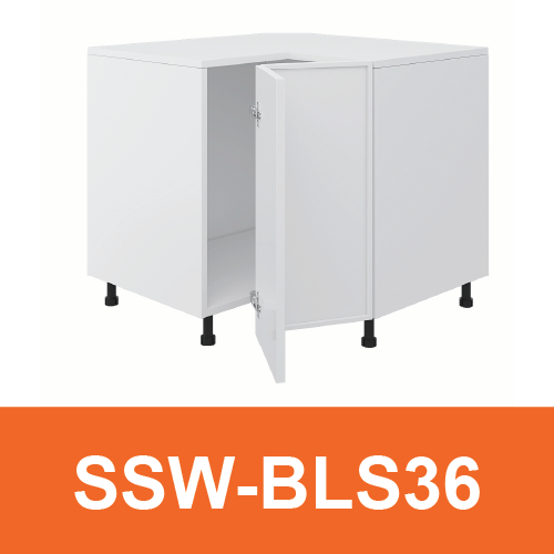 [PLY-SSW-BLS36] Base Lazy Susan Cabinet