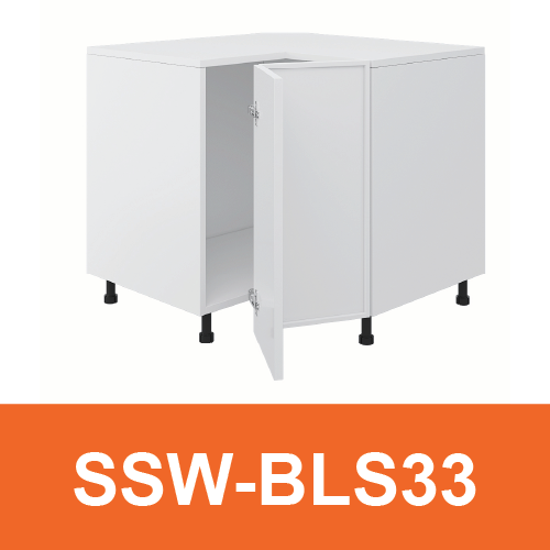 [PLY-SSW-BLS33] Base Lazy Susan Cabinet