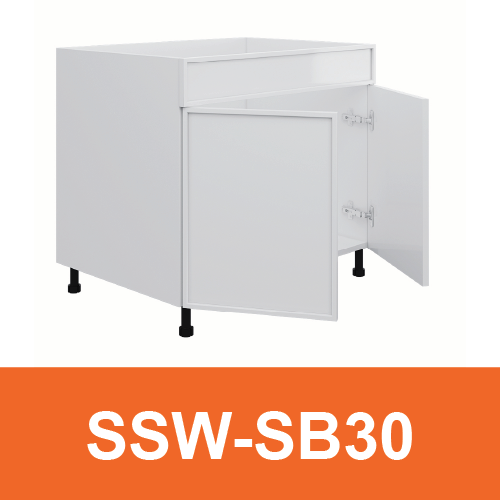 [PLY-SSW-SB30] Sink Base Cabinet (1 FK Drawer + 2 Door)