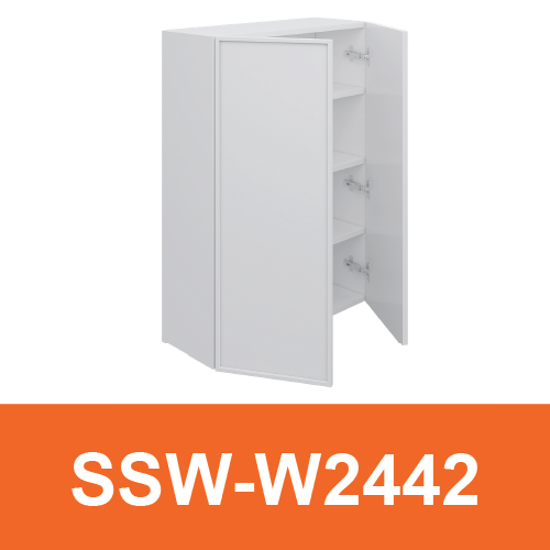 [PLY-SSW-W2442] Wall Cabinet 2 Door