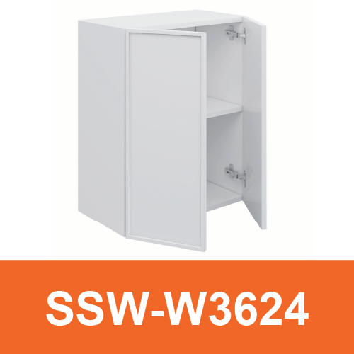 [PLY-SSW-W3624] Wall Short Cabinet