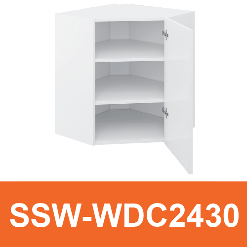 [PLY-SSW-WDC2430] Wall Diagonal Cabinet