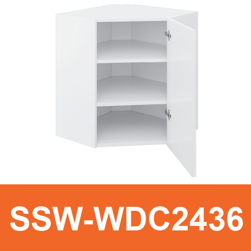 [PLY-SSW-WDC2436] Wall Diagonal Cabinet