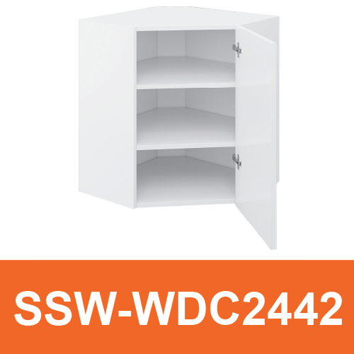 [PLY-SSW-WDC2442] Wall Diagonal Cabinet