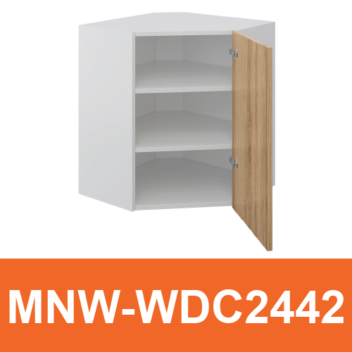 [PLY-MNW-WDC2442] Wall Diagonal Cabinet