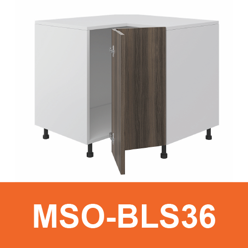 [PLY-MSO-BLS36] Base Lazy Susan Cabinet