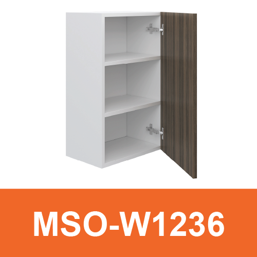 [PLY-MSO-W1236] Wall Cabinet 1 Full Door