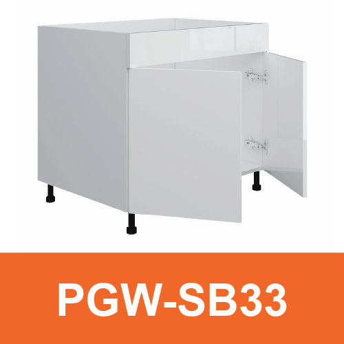 [PLY-PGW-SB33] Sink Base Cabinet (1 FK Drawer + 2 Door)