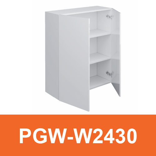 [PLY-PGW-W2430] Wall Cabinet 2 Door