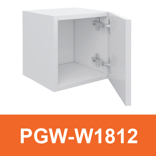 [PLY-PGW-W1812] Wall Short Cabinet